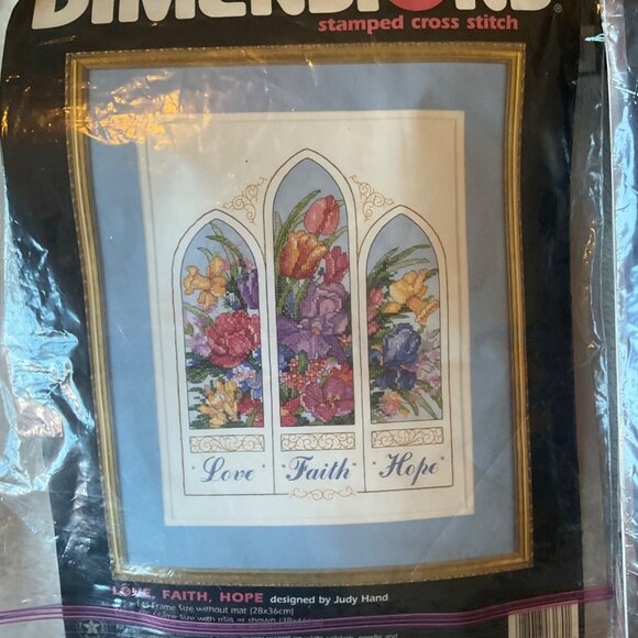 VTG Huge Lot Of Cross-Stitch Needlepoint*Open*Kits and Materials Patterns*READ - Picture 2 of 16